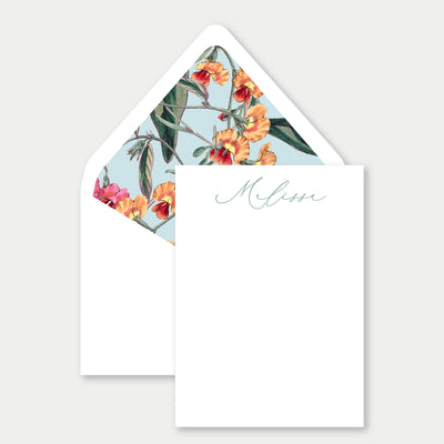 Personal Stationery - Melissa